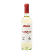 Der Vermentino di Puglia Weisswein in der 750ml Flasche von L'Osteria